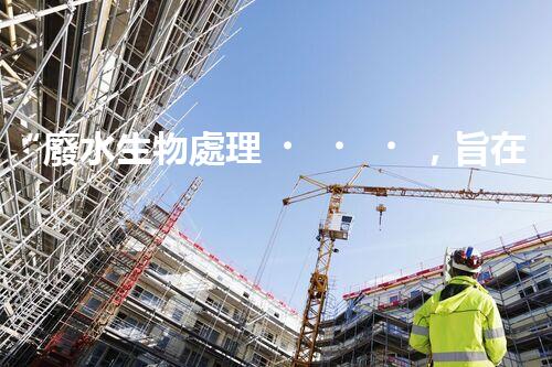“廢水生物處理，旨在凈化水源，守護(hù)碧水藍(lán)天”
